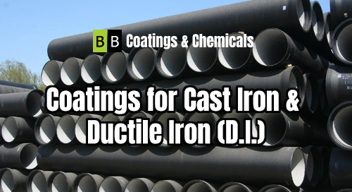 Special Coatings for Cast Iron and Ductile Iron 