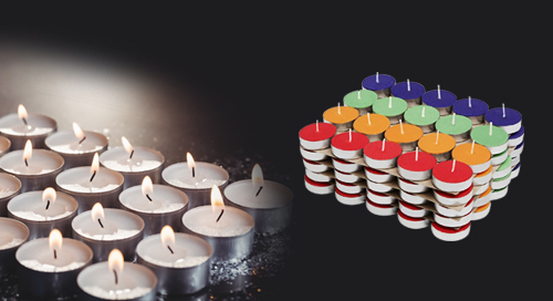 Natural Wax Tealight Candles